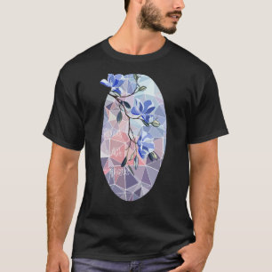 Camiseta Jardim de Flores Silvestres Cristãs Bloom With Gra