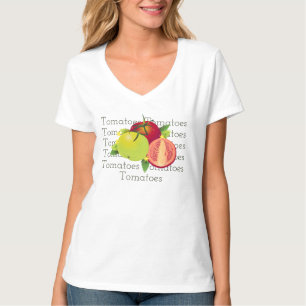 Camiseta Jardim de Frutas de Produtos Hortícolas Botânicos