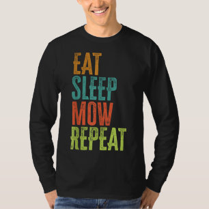 Camiseta Jardim de Grama de Chuva da Cabeça de Reprodução d