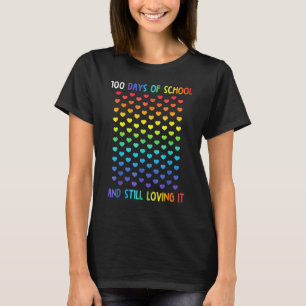 Camiseta Jardim De Infância 100 Dias De Professores Profess