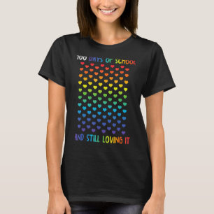 Camiseta Jardim De Infância 100 Dias De Professores Profess