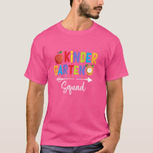 Camiseta Jardim De Infância 1rua Dia De Professora De Volta