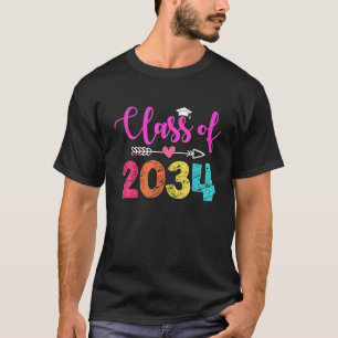 Camiseta Jardim De Infância 2021 T Classe 2034 Cresce Comi