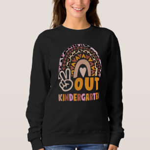 Camiseta Jardim de Infância 2022 Peace Out Kindergarte