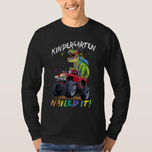 Camiseta Jardim De Infância Arrumou Monstro De Unidade Rex 