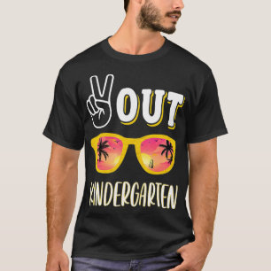 Camiseta Jardim De Infância Da Paz Para Graduação No Jardim