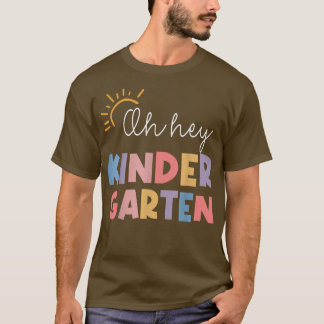 Camiseta Jardim de Infância de Volta ao Ensino de Professor