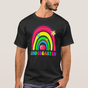 Camiseta Jardim De Infância De Volta Às Meninas Da Escola N