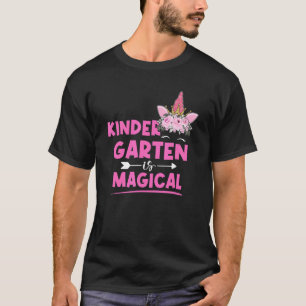 Camiseta Jardim de Infância é Magia Professor do Unicórnio
