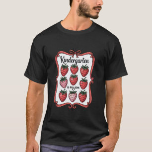 Camiseta Jardim de infância é minha paixão Estou aqui para