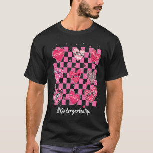 Camiseta Jardim de Infância Ensino Amor Inspira Mulheres Va