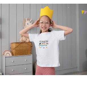 Camiseta Jardim de infância GRAD nome personalizado grupo