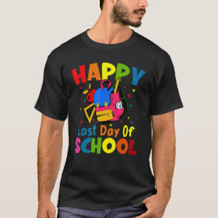 Camiseta Jardim de Infância Graduação Crianças Verão Feliz 