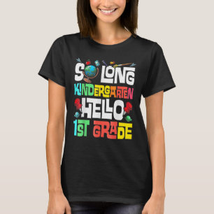 Camiseta Jardim de Infância Longo Alô, Jardim de Infância d