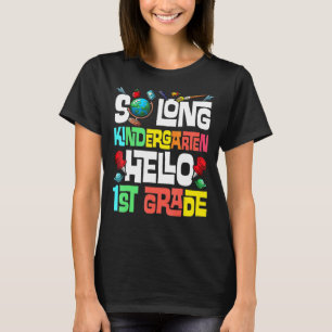 Camiseta Jardim de Infância Longo Alô, Jardim de Infância d