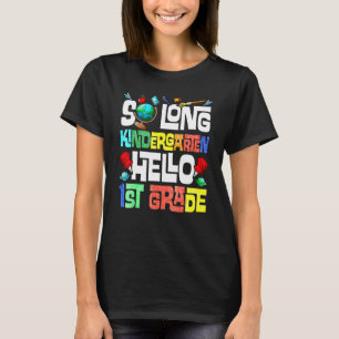 Camiseta Jardim de Infância Longo Alô, Jardim de Infância d