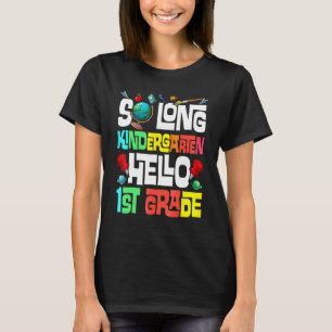 Camiseta Jardim de Infância Longo Alô, Jardim de Infância d