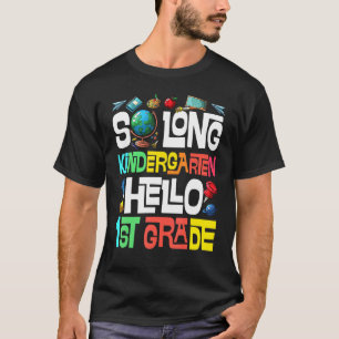 Camiseta Jardim de Infância Longo Alô, Jardim de Infância d