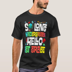 Camiseta Jardim de Infância Longo Alô, Jardim de Infância d