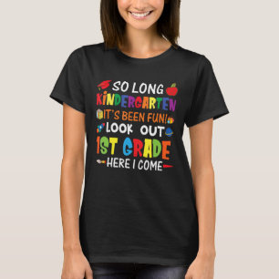 Camiseta Jardim de Infância Longo Olha 1rua Gradu