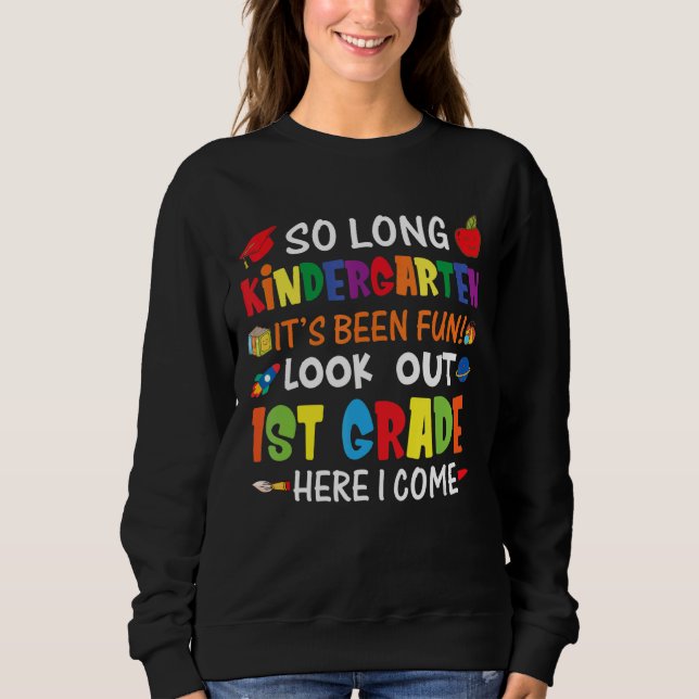Camiseta Jardim de Infância Longo Olha 1rua Gradu (Frente)