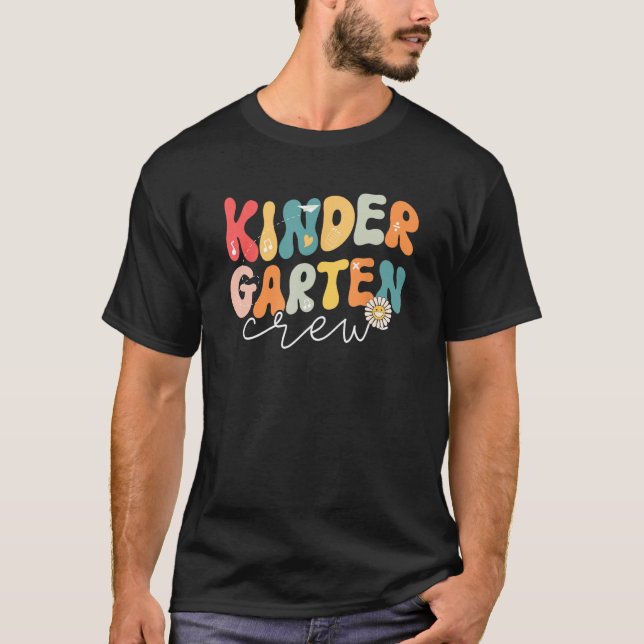 Camiseta Jardim de Infância Meninas Jovens Professores Groo (Frente)