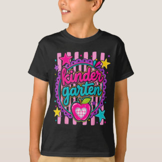 Camiseta Jardim de Infância Meninos Meninas Primeiro Dia De