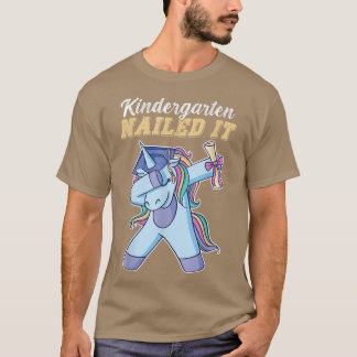 Camiseta Jardim De Infância Nunou It Kids Unicorn Graduação