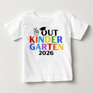 Camiseta Jardim de Infância Peace-Out 2026