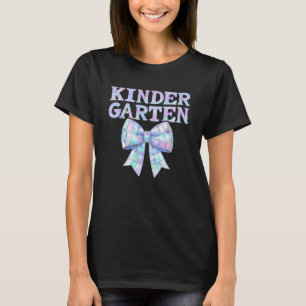 Camiseta Jardim de Infância Professora de Arco Coquete Femi