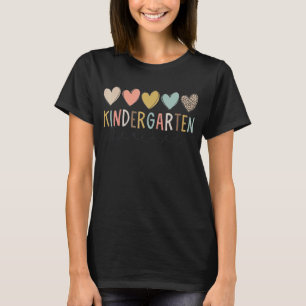 Camiseta Jardim de Infância Rainbow Girls Boys Equipe de Pr