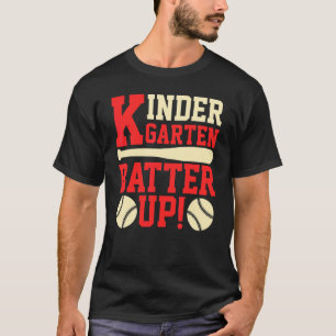 Camiseta Jardim de Infância Rebata Baseball Softbol De Volt