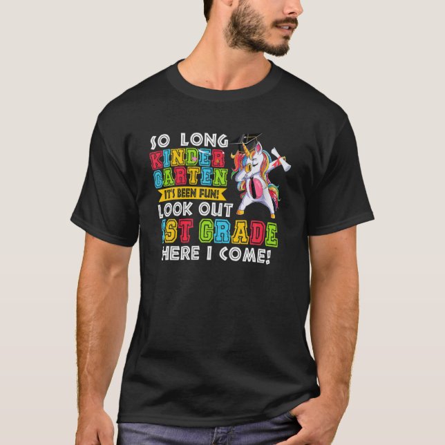 Camiseta Jardim de Infância Tão Longo Que Tem Sido Formando (Frente)