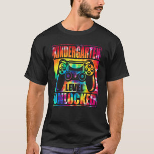 Camiseta Jardim De Infância Tie Dye De Volta Ao Nível Da Es