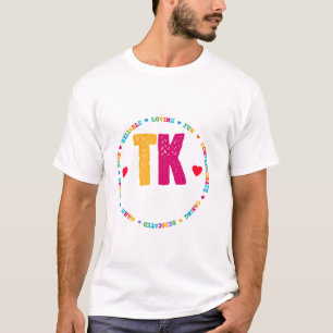Camiseta Jardim De Infância Transitório De Todo O Dia De Vo