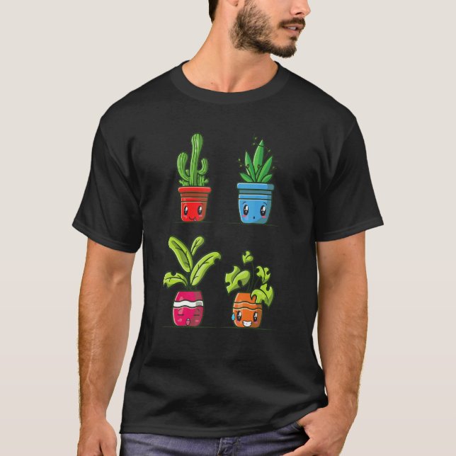 Camiseta Jardim de jardinagem L (Frente)