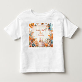 Camiseta Jardim de Leite Laranja Magial - Aniversário
