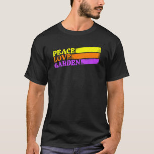 Camiseta JARDIM DE PAZ E AMOR Colorido Crescendo e Jardinei