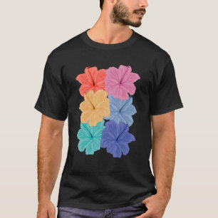 Camiseta Jardim de Plantas Coloridas Flor Botânico Jardim B