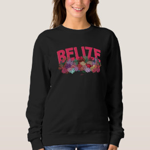 Camiseta Jardim de Recifes de Coral de Belize