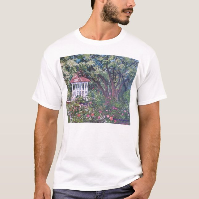 Camiseta Jardim de rosas do Mabel Davis de Zilker, Sylvia (Frente)