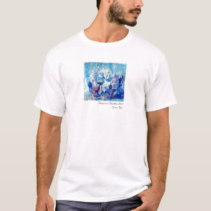 Camiseta Jardim de turquesa