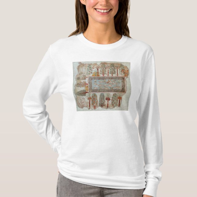 Camiseta Jardim de uma propriedade privada com um (Frente)