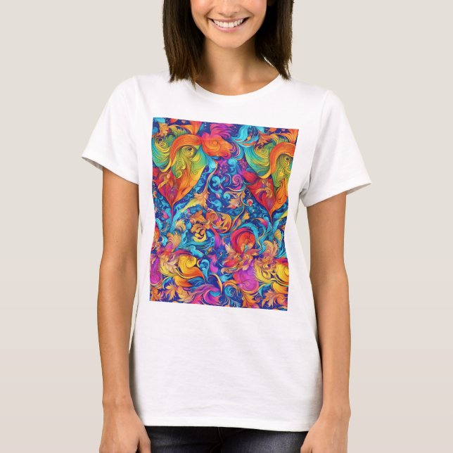 Camiseta Jardim de Verão (Frente)