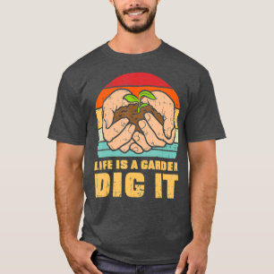 Camiseta Jardim de Vida Fazendo Jardim de Ti Fazendo Agricu