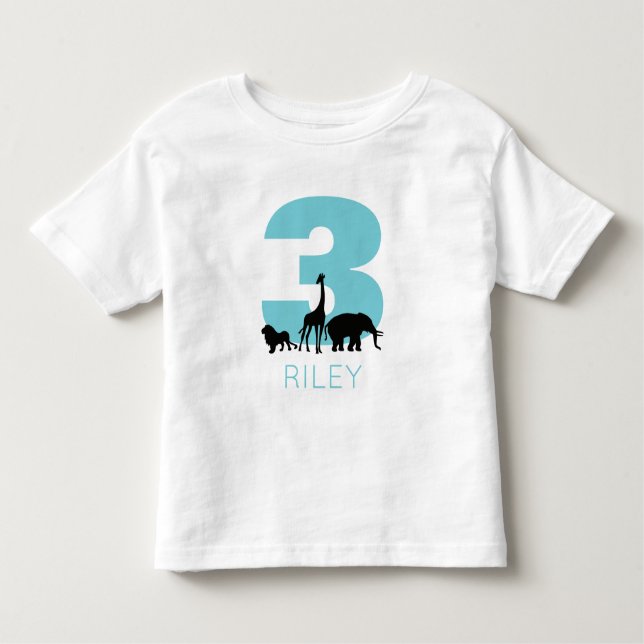 Camiseta Jardim de Zoo personalizado (Frente)
