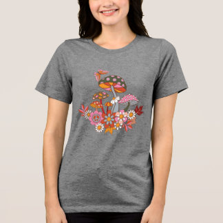Camiseta Jardim do Cogumelo Retroativo com Sinal de Paz