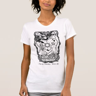 Camiseta Jardim do Eden Tarot Style 2024 Design Winner