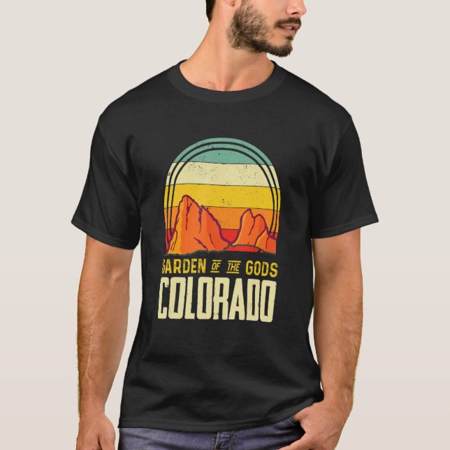 Camiseta Jardim do Parque Nacional dos Deuses, Colorado Sou (Frente)