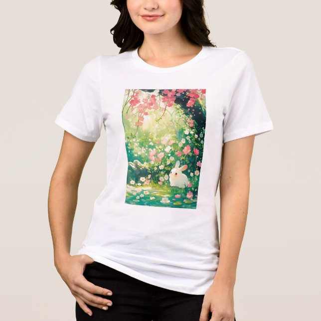 Camiseta Jardim dos Sonhos do Coelho (Frente)